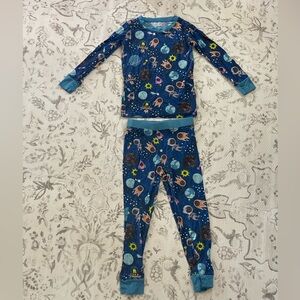 Little Sleepies Cosmic Adventure Long Sleeve Tee - Blue